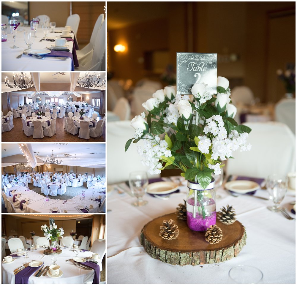 My favorite crafted detail was the centerpieces a ton of time and thought went into them.