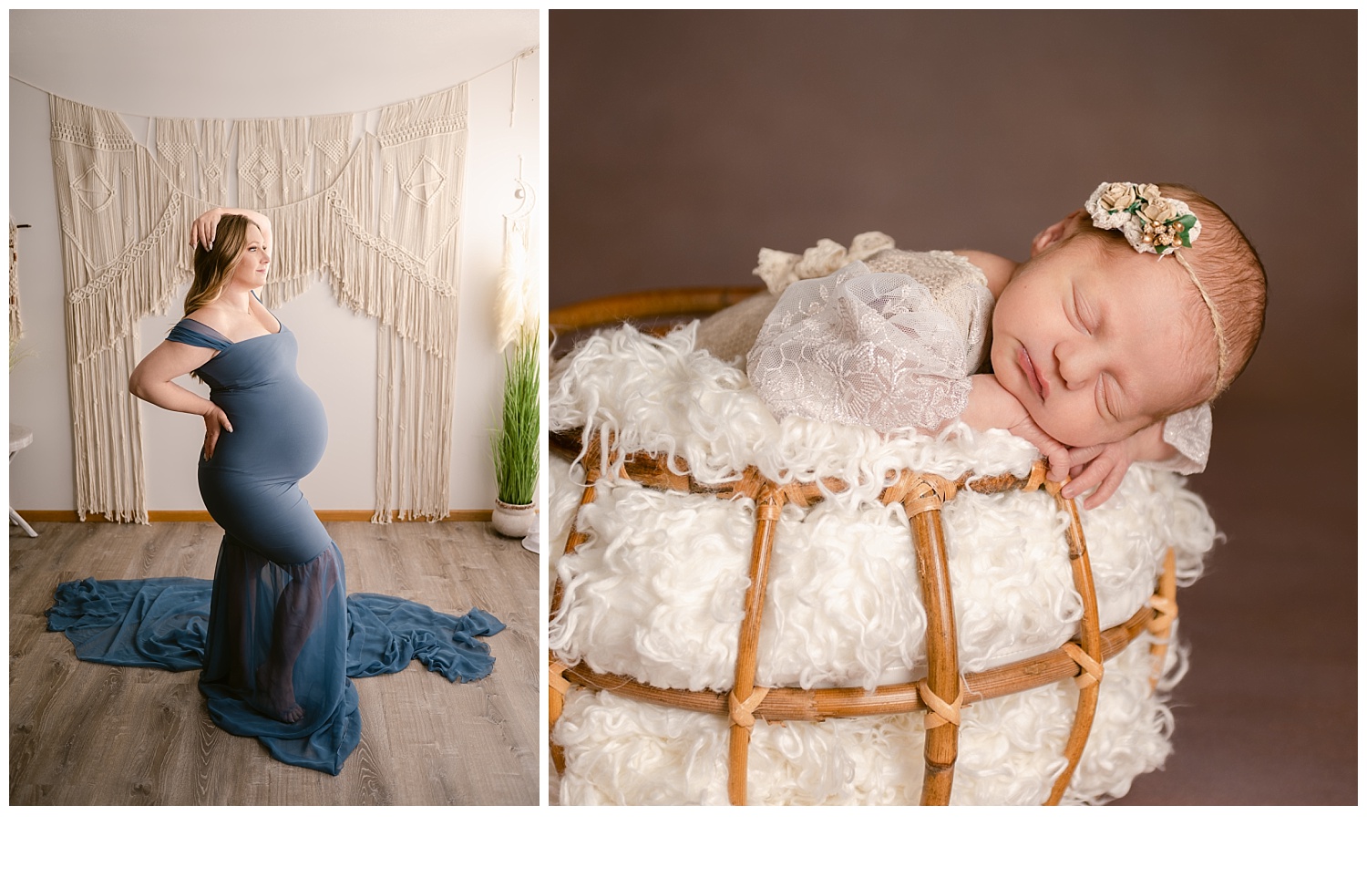 Save $100 when you book Maternity and Newborn Photography at the same time. Central Minnesota